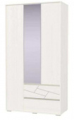 Шкаф  3-х дверный (гардероб) с зеркалом АДЕЛИНА ГК 4-4832