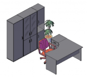 Комплект офисной оперативной мебели ИМАГО Imago комплектация 1 цвет на выбор