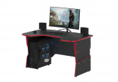 Стол для компьютера для геймеров SKILL STG 1385 красный /компьютерный стол СКИЛЛ