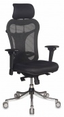 Кресло компьютерное руководителя Бюрократ CH 999 ASX , сетка, черный