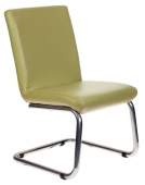 Кресло конференц на полозьях CH 250 V Бюрократ эко кожа, цвет на выбор
