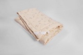 одеяло стеганое ОВЕЧЬЯ шерсть, теплое, тик, в сумке ПВХ, размер на выбор