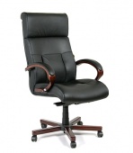 Компьютерное кресло для руководителя CHAIRMAN 421 кожа стиль модерн