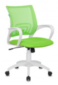 Кресло офисное эргономичное Бюрократ СН W 695 компьютерное белый пластик, цвет на выбор