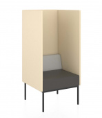 Кресло - кабина одноместный модуль СИГМА, цвет на выбор