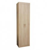 Шкаф для одежды с полками 2 двери Ника Н 2,  Заречье Н2, 60 см