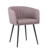Кресло интерьерное дизайнерское DOBRIN ALINA  стул обеденный LM 7304 ткань Цвет на выбор 