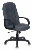 Кресло офисное Бюрократ T 898 компьютерное ткань 3С11 черный/серый  СУПЕРВЕС
