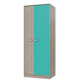 Шкаф для одежды 2х дверный СИТИ ГК 6-9411, 80 см