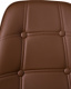 Кресло интерьерное Стул мягкий ПУЛЬСАНТЕ / DSW Eco LMZL 301 кожа коричневый