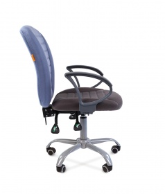 Кресло Chairman 9801 эрго компьютерное, ткань с термоклишированием