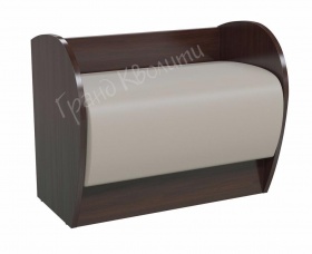 Диван - банкетка ФОКУС ГК 2-4202 с ящиком для хранения, длина  65 см, цвет на выбор