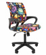 Детское кресло CHAIRMAN KIDS 103 компьютерное черный пластик, расцветка на выбор