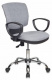 Кресло компьютерное офисное Бюрократ CH 626 AXSL хром, цвет на выбор
