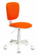 Кресло детское CH W 204 NX Бюрократ белый пластик, цвет на выбор