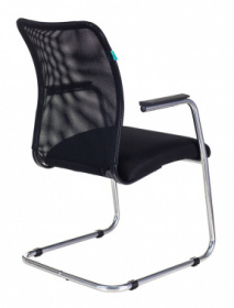 Кресло посетителя конференц Бюрократ CH 599 AV на полозьях