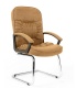 Кресло для посетителя конференц CHAIRMAN СН 418 V на полозьях