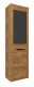 Шкаф многоцелевого назначения Афина А16, Заречье, 59*39*210 см, цвет на выбор