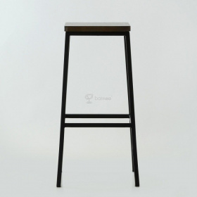 Барный стул - табурет БАРНЕО ГЛОК Barneo N 301 Glock,  цвет по Ral, на выбор сиденье: массив, шпон, рейка или кожа