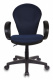 Кресло компьютерное офисное Бюрократ CH 687 AXSN ткань, синий / черный