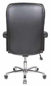 Кресло руководителя Бюрократ T 9908 AXSN-AB черный кожа