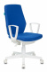 Кресло компьютерное Бюрократ CH W 545 эргономичное офисное белый пластик