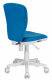 Кресло детское Бюрократ KD /КД 10 W белый пластик, цвет на выбор