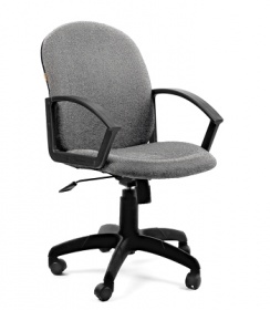 Кресло оператора CHAIRMAN 681 компьютерное  низкая спинка, цвет на выбор: серый, черный