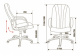 Кресло руководителя T 898 AXSN Бюрократ ткань: цвет  на выбор СУПЕРВЕС