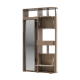 Шкаф перегородка ВЕРТА для зонирования зоны прихожей ГК 2-3507 и 2-3508, размер 161*45*220 см 