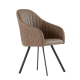 Кресло интерьерное дизайнерское БАРНЕО Barneo K 99 кожа