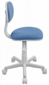Кресло детское CH W 201 NX Бюрократ белый пластик, цвет на выбор