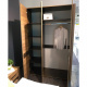 Шкаф для одежды Гардероб 3х дверный с зеркалом КРАФТ Афина А 11, Заречье А11, 147*58*220 см
