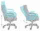 Кресло офисное CH 868 N компьютерное Бюрократ, экокожа, цвет на выбор
