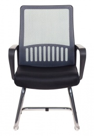 Кресло посетителя конференц Бюрократ MC 209 на полозьях, цвет на выбор