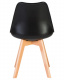 Стул интерьерный  Джерри (сиденье подушка) Jerry LMZL PP 635 tulip style на деревянных ножках, цвет на выбор