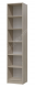Шкаф стеллаж с дверкой СИТИ ГК 6-9413, узкий длина 41 см