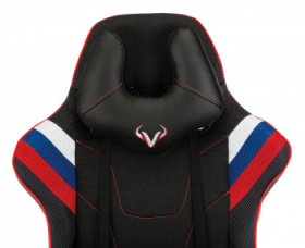 Кресло игровое компьютерное VIKING Викинг 4 AERO game, до 150 кг, цвет: флаг RUS