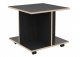 Журнальный стол Coffee СТ 500, квадратный на колесиках, цвет на выбор, 50*50см