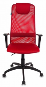 Кресло руководителя Бюрократ КВ KB 8 бюджетное компьютерное сетка, цвет на выбор