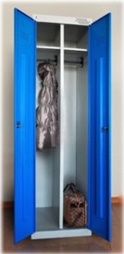 Металлический шкаф для одежды (эконом) ШРЭК 22-530 