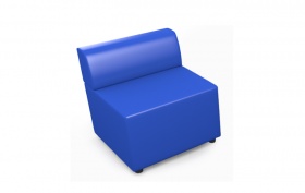Двухместный диван - модуль CHAIRMAN Оптима, экокожа, цвет на выбор