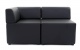 Офисный диван 2 местный CHAIRMAN Оптима, экокожа, цвет на выбор
