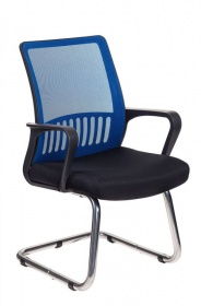 Кресло посетителя конференц Бюрократ MC 209 на полозьях, цвет на выбор